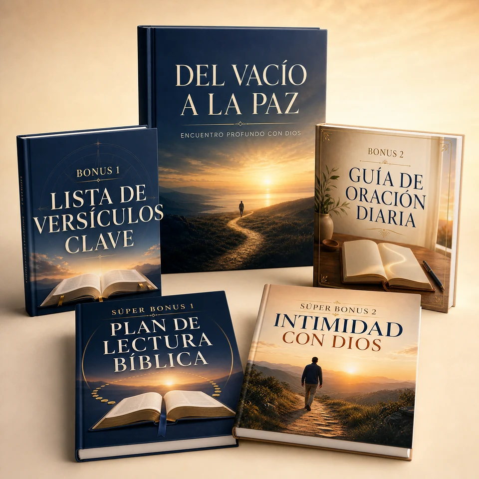 Paquete completo Del Vacío a la Paz con cinco ebooks